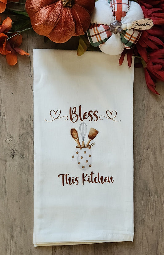 Bless This Kitchen Towel