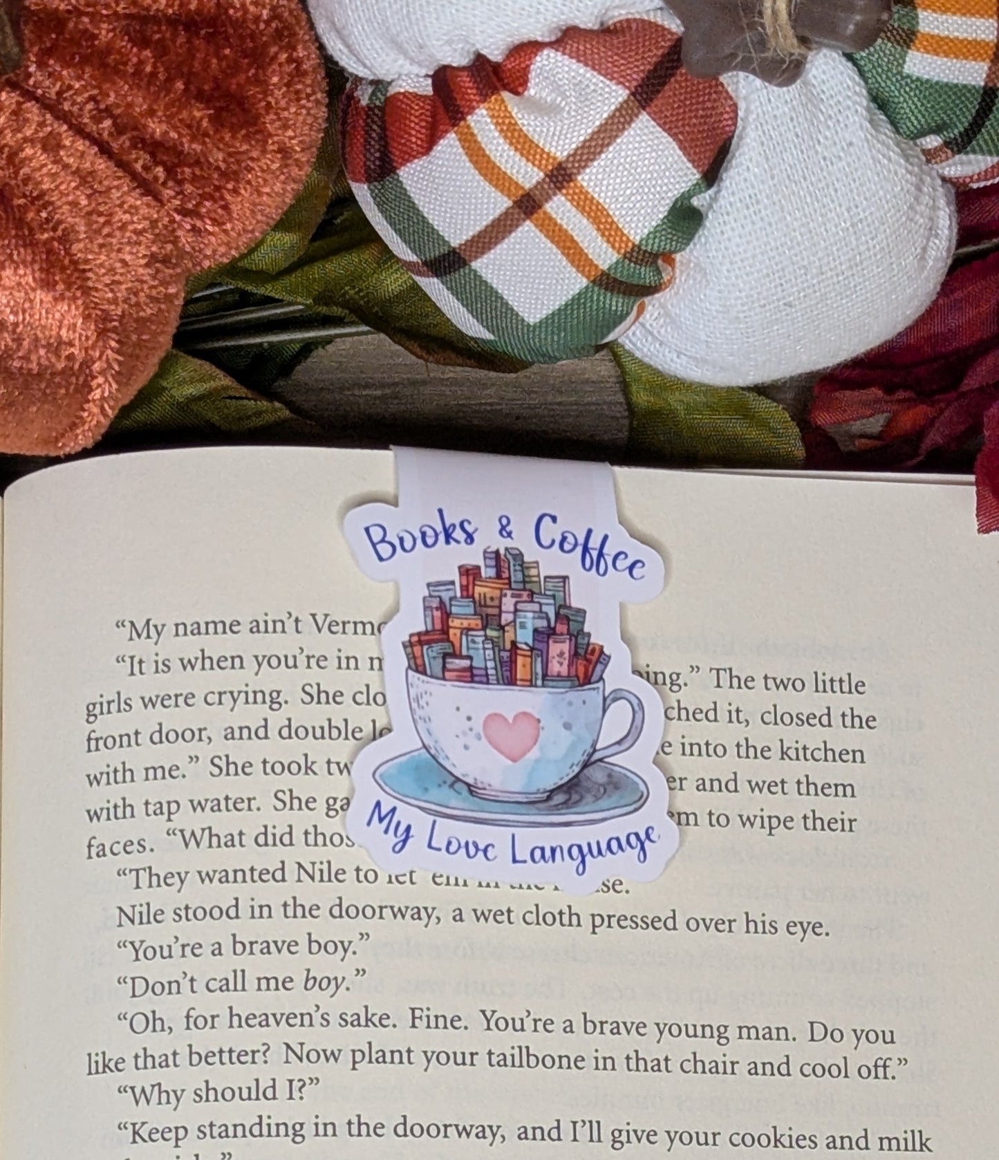 My Love Language Magnetic Bookmark