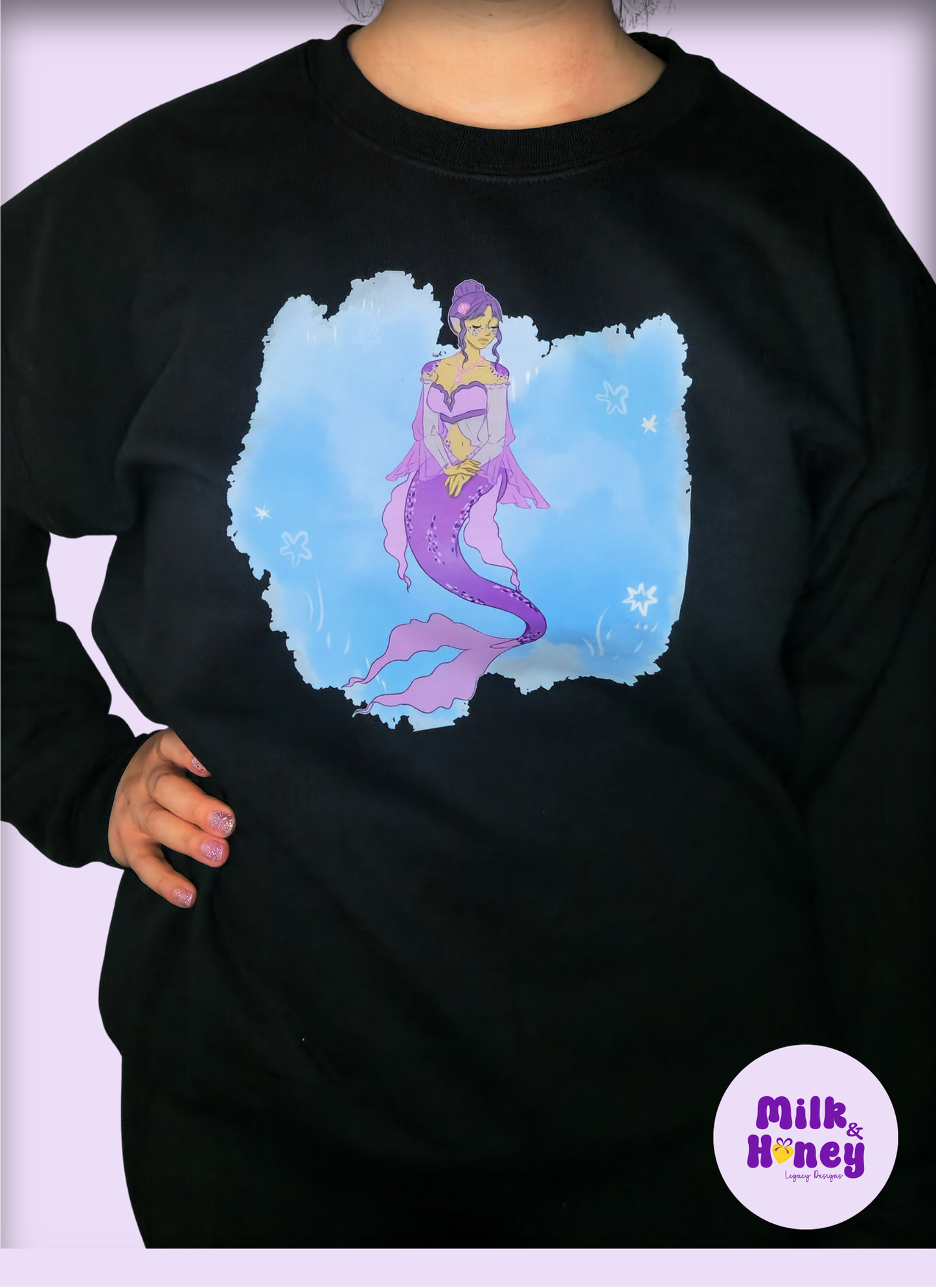 Original Designed Mermaid Sweatshirt