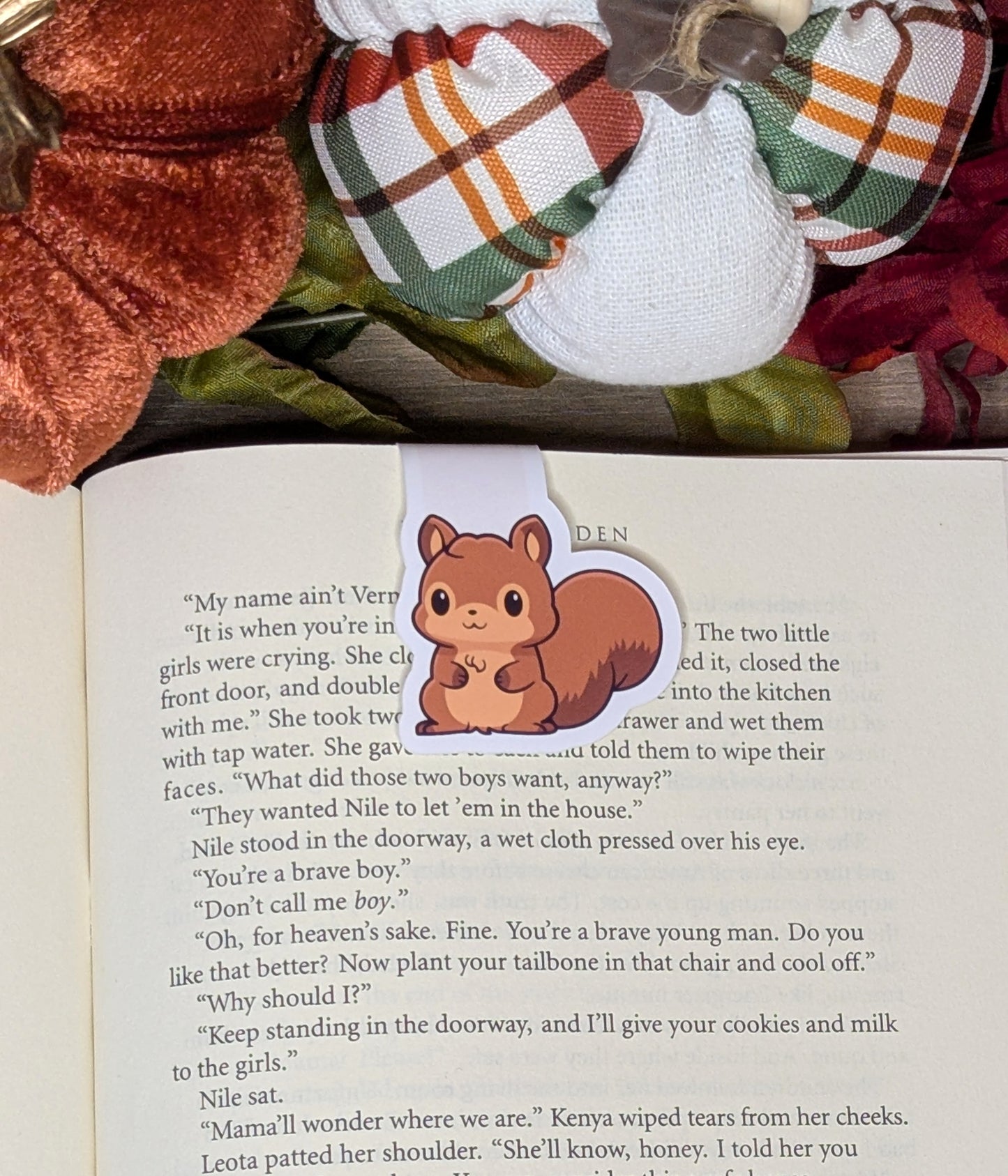Squirrel Magnetic Bookmark