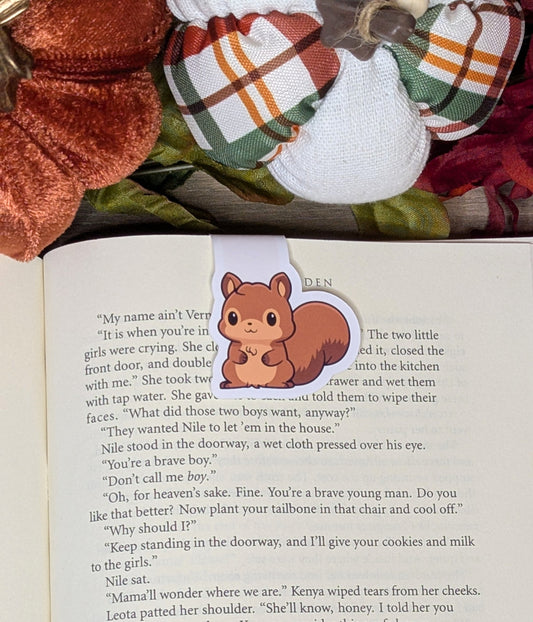 Squirrel Magnetic Bookmark